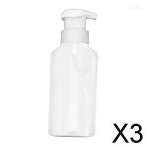 Make-upborstels 2-4Pack Plastic Duidelijke lege schuimfles 150 ml Soap Shampoo Dispenser-pomp