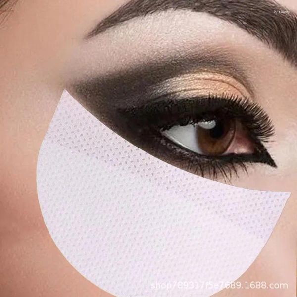 Cepillos de maquillaje 20/50pcs Sticker de sombra de ojos Outline Aislamiento de humo auxiliar