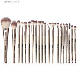 Make-up kwasten 20 stuks MAANGE Professionele make-up kwastenset Cosmetisch poeder Blush Wenkbrauw Lip Oogschaduw Foundationkwast Make-up Volledige set gereedschap Q231110