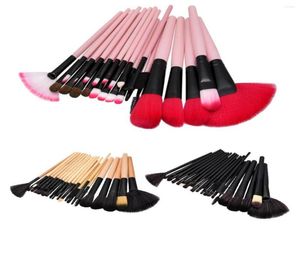 Brosses de maquillage 2432pcs Set Soft Foundation Foundation Blusher Cosmetics Cyeshadow Blush Powder Brush Tools Kit7159409