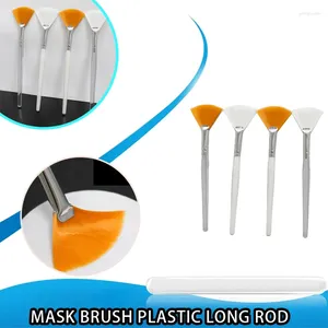 Makeup Brushes 3pcs Practical Facial Brush Soft Portable Mask Ladies Girls Retouching Tools Fan