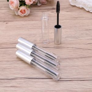 Pinceles de maquillaje 4PCS DIY Vacío 10ml Recipiente de rímel sustituto exquisito con pipetas de transferencia de embudos