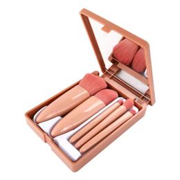 Makeup Brushes 5pcs Set Blush Brush Mini Eye Cosmetic Powder Shadow Foundation Mélange Maquillage Maquiagem Q240507