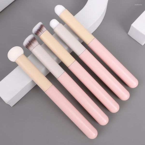 Pinceles de maquillaje 5 unids/set Mantou esponja corrector lápiz labial labio herramientas cosméticas base Brushmak