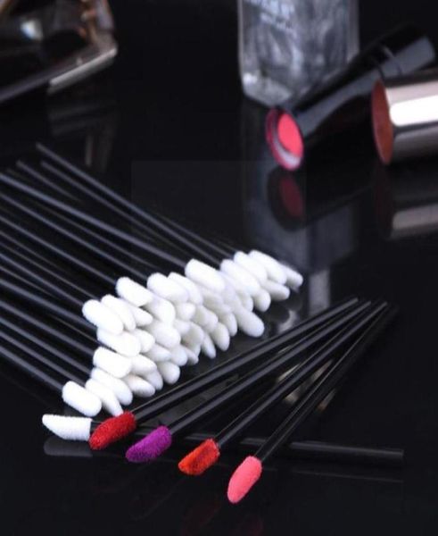 Pinceaux de maquillage 600 pièces baguettes à lèvres jetables outil de brillant à peluches rouge à lèvres applicateur de cils S3Z75825354