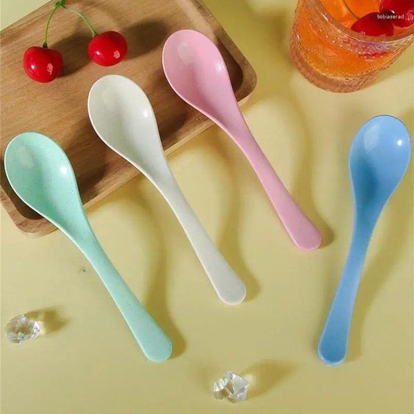 Pinceles de maquillaje, suplemento de alimentos para bebés, cuchara, postre, 12g, accesorios de herramientas de cocina, reposapiés duraderos y abrazaderas para ollas, Mini