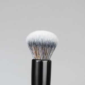 Brosses de maquillage Black Brush N ° 90 - Round Soft Synthetic Hair Powder Blush Soulignant Cosmetic Q240507