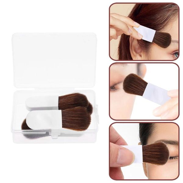 Pinceaux de maquillage Blush brosse pour joues Mini fard à joues fibre laine dame outils visage Miss mélange