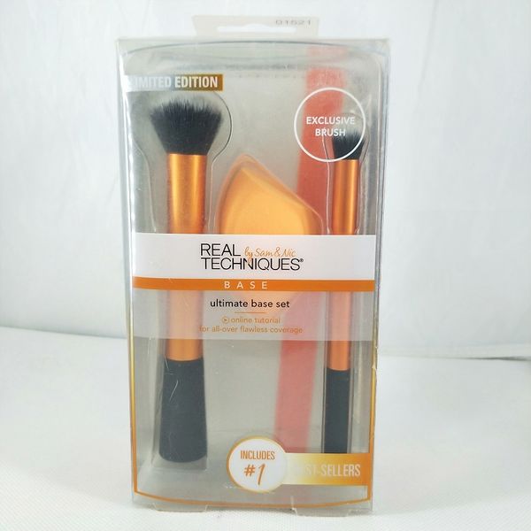 Makeup Brushes Brand Real Starter Kit Sculpting Powder Sams Picks Blush Foundation Flat Cream Set Q240507
