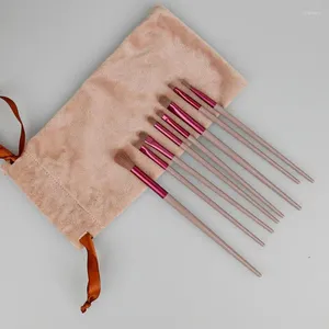 Brosses de maquillage Brosses Set Soft et non irritant pour les fards à paupières, le surligneur lâche en poudre Blush Small Tool