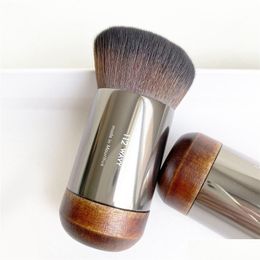 Make-up kwasten Buffing Foundation Brush No.112 - De ideale reboot Schuine contourmake-up Drop Delivery Gezondheid Schoonheidsmake-up Make-uptool Dhynk