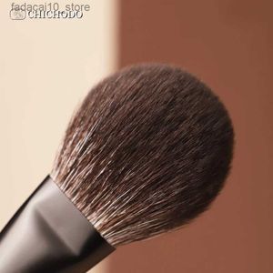 Makeup Brushes Chichodo Brush-Luxurious Professional noir 11 Ebony Set-High Fox Goat Pony Synthetic Hair Cosmetic Tools Q240126 Q240507