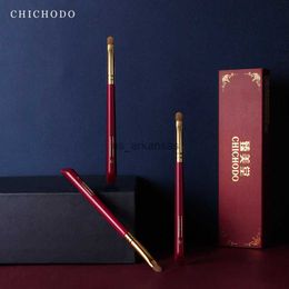 Pinceaux de maquillage CHICHODO Pinceau de maquillage-Luxurious Red Rose Series-High Quality Weasel Tail Hair Eyeshadow Brush-Natural Hair Cosmetic Pen-Beauty HKD230821