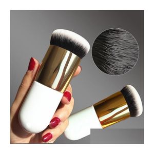 Pinceaux de maquillage Chubby Pier Foundation Brush Crème plate Professionnel Cosmétique Drop Livraison Santé Beauté Outils Accessoires Dhi1V