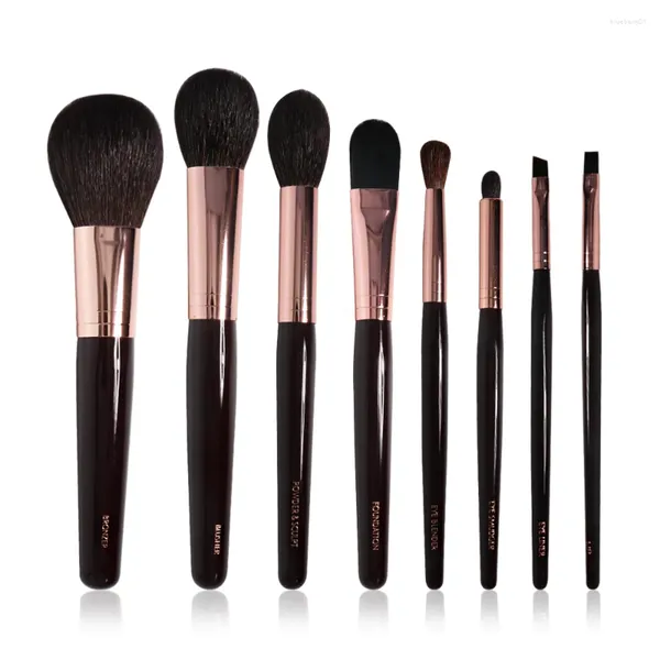 Pinceaux de maquillage CT Sculpt Brush Set Contour Blush Surligneur Poudre Sculpture Écureuil Cheveux Outil De Chèvre