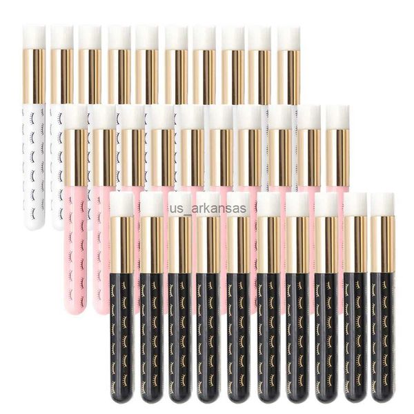 Pinceaux de maquillage Brosse de nettoyage des cils Nez Points noirs Lavage en profondeur Lash Shampooing Brosses Sourcils Visage Nettoyage Beauté Maquillage Outil En Gros HKD230821