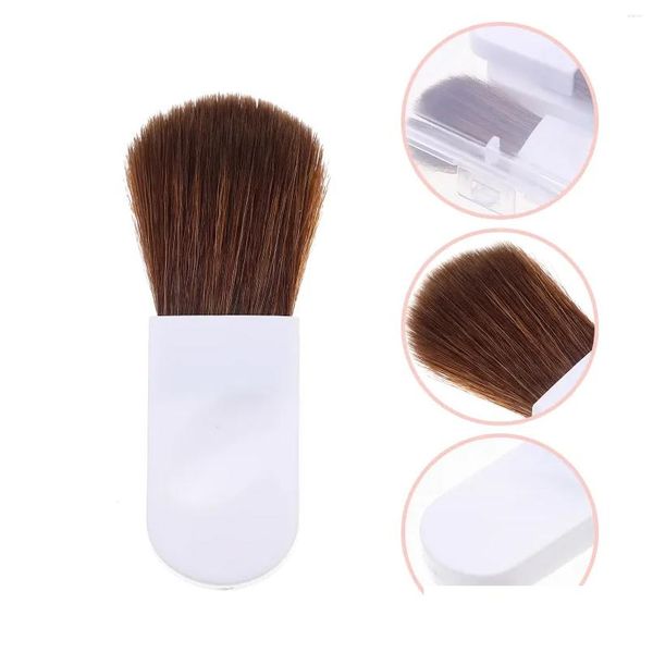 Pinceaux de maquillage plat B brosse fond de teint de voyage petit pour joues PVC dame outils livraison directe santé beauté accessoires Otqfw