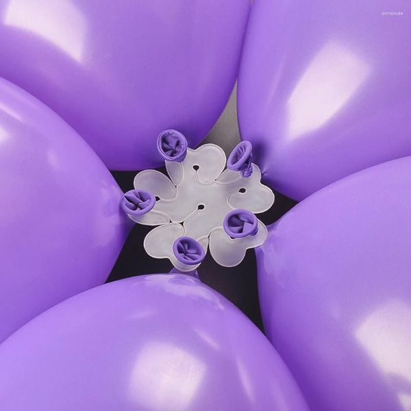 Pinceaux de maquillage pince à fleurs ballons pratiques décoration fond en plastique fête d'anniversaire de mariage accessoires pour la maison outils Globos ballon