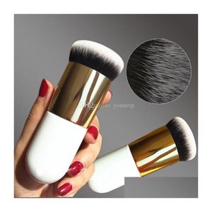 Make -up borstels foundation borstel flat crème professionele cosmetische draagbare bb j1755 drop levering gezondheid schoonheid gereedschap accessoires dhszq