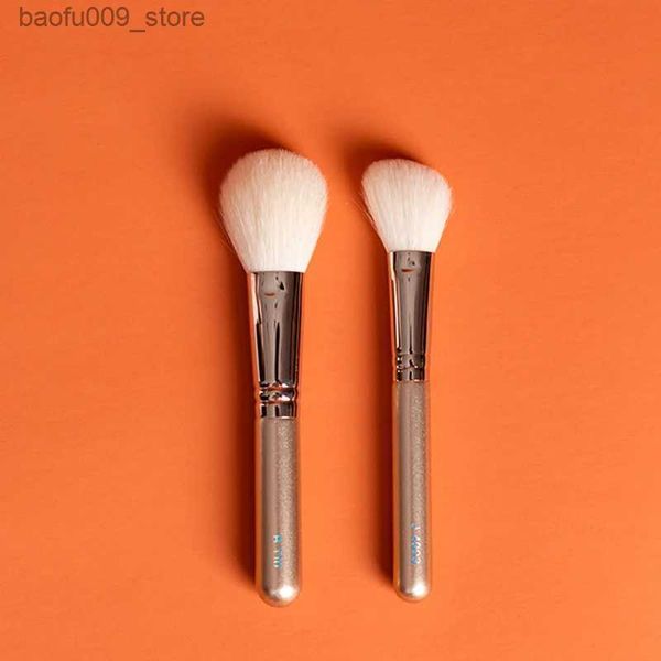 Pinceles de maquillaje HAKU MAKEUP BRUSH B110 Round BLUSH J4003 Angled HIGHLIGHT - Gold - Quality Goat Brisltes Cosmetics Powder Bronzer Blending Tools Q231229