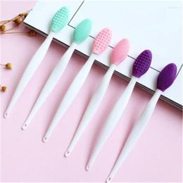 Pinceaux de maquillage haute qualité Silicone brosse pour le visage nettoyant beauté exfoliant points noirs dissolvant outil de nettoyage du nez 1 PC