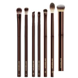 Pinceaux de maquillage Ensemble d'yeux sablier Mélange de fards à paupières de luxe Sha Contouring Highlighting Smudge Brow Concealer Liner Cosmétiques Outils M Dhrpb