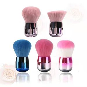 Pinceaux de maquillage brosse à poudre libre tête de champignon avec cheveux doux fille fond de teint Blush brosse outils cosmétiques