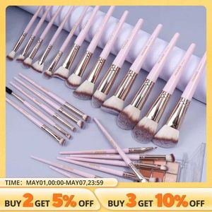 Makeup Brushes Maange 25 Thread Basic Brush Set Professional Cosmetic Corceler Shadow Shadow épais Soft Soft Q240507