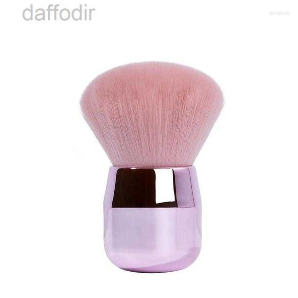 Pinceaux de maquillage Pinceaux de maquillage rose blanc rond petite fleur brosse Nail Art peinture gel nettoyage de la poussière maquillage outil de manucure livraison directe Dhvio 240308