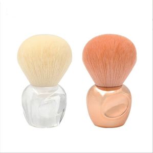 Pinceaux de maquillage Mini pinceau poudre Kabuki Apple Blush Foundation Brush rose