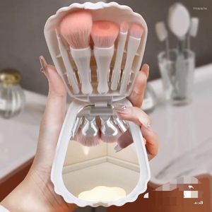 Makeup Brushes Mini Kawaii Set Cosmetic Powder Eye Shadow Foundation Blush Blending Concealer Beauty Make Up Tool Box