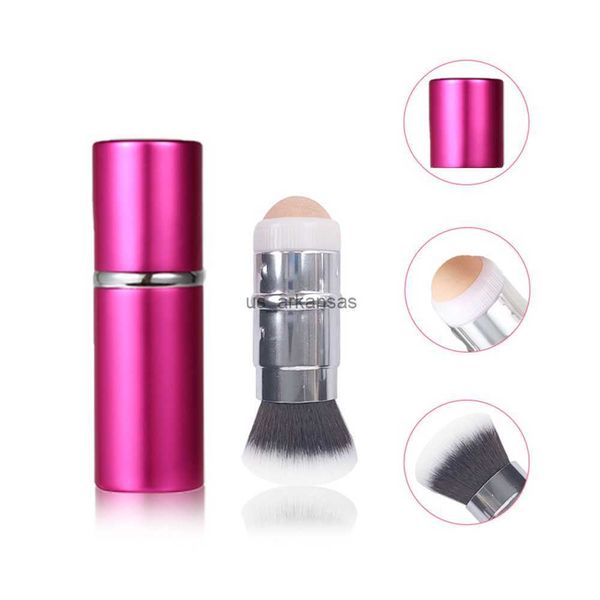 Pinceaux de maquillage Nouveau 2 en 1 Volcano Oil Absorbing Foundation Brush Ensemble de pinceaux de maquillage Pinceau correcteur de maquillage Blush Brosse à poudre en vrac Outils de beauté HKD230821