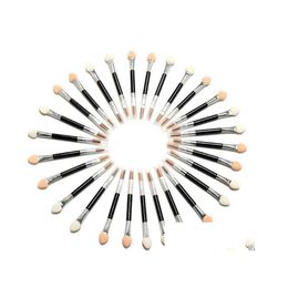 Make -upborstels nieuwe applicator cosmetische vrouwen oogschaduw eyeliner spons lip borstel set wegwerp drop levering gezondheid schoonheid tools ac dh6ie