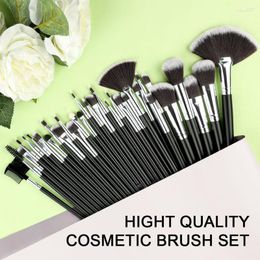 Brosse de maquillage OMGD 13PCS-32PCS Set Cosmetict pour le visage Maquillage Tools Femme professionnelle de la beauté Fondation Blush Fidadow