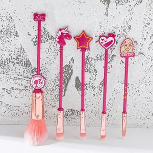 Makeup Brushes Princess Set for Cosmetic Foundation Powder Blush Feryshadow Kabuki Magending Make Up Brush Buth Beauty Tool 231113