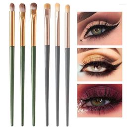 Pinceaux de maquillage professionnels, cosmétiques, fards à paupières, mélange de taches, beauté des yeux, outils de ver à soie, Liner couché U0e2