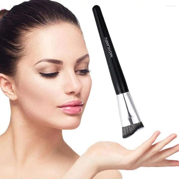 Pinceles de maquillaje para mujer, base profesional, cabezal de escoba, corrector líquido, sombra, herramientas, Base, belleza facial