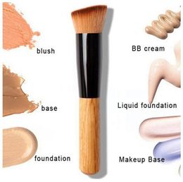 Cepillos de maquillaje Professional Liquid Foundation Brush Powder Concealer Blush Face Mavero130295