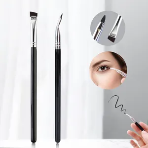 Make-upborstels Professionele multifunctionele zwarte eyelinerborstel Superdunne lipliner DIY Herhaald gebruik Cosmetisch hulpmiddel voor dames