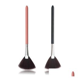 Make -upborstels Professionele enkele blush / poedersector Brush Soft Fan Foundation Make -up Tool Drop levering Gezondheid Schoonheidstools AC DHBQC