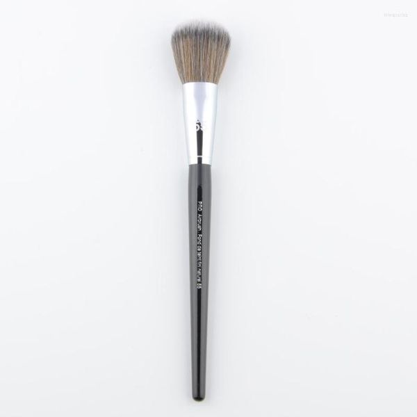 Pinceaux de maquillage S #55 poudre Pro aérographe pinceau de maquillage Contour fard à joues outils cosmétiques cheveux synthétiques manche en bois