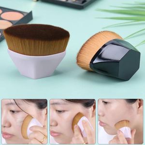 Make-upborstels Sdatter 1PC Six Corners Powder Cosmetische Hexagon No Trace Foundation Brush Nylon Make Up