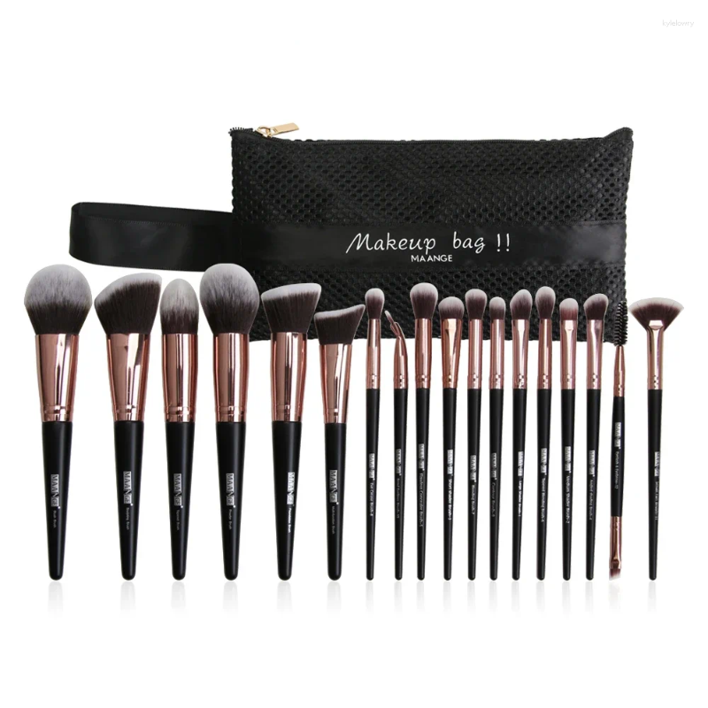 Makeup Brushes Set Professional 12Pcs Cosmetic Powder Eye Shadow Foundation Blush Blending Make Up Brush Maquiagem
