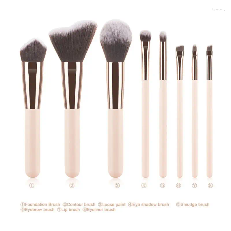 Make-up kwasten / set set voor cosmetische foundation Poeder Blush Oogschaduw Kabuki Blending Goede kwaliteit make-up kwast Cosmetica