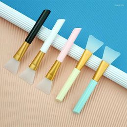 Make-upborstels Siliconen Maskerborstel Zachte kop Meirong Gezicht Modderfilm Toning Stick DIY Beauty Tool