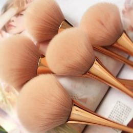 Brosses de maquillage Brosse simple rose rose rose rose en poudre lâche miel miel fort outil de beauté blush