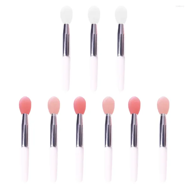 Makeup Brushes Sleep Lip Spoon Cosmetics Accessory Tool Applicator pour les femmes Brush Silicone Professionnel