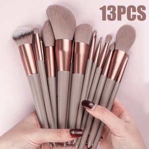 Make-up Kwasten Gereedschap 2023 13PCS Set Oogschaduw Foundation Vrouwen Cosmetische Borstel Oogschaduw Blush Poeder Blending Beauty Soft Tool 230922