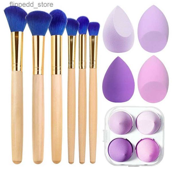 Pinceles de maquillaje VANDER 6 piezas Diseño simple Juego de pinceles de maquillaje Herramienta de maquillaje Polvo Sombra de ojos Fundación Rubor Kit de pinceles cosméticos Q231110