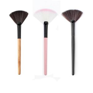 Make -upborstels Groothandel 23 pc's/veel nieuwe hoogwaardige ventilator Blush Face Foundation Cosmetische borstel Drop Delivery Health Beauty Tools Access Dhlnh